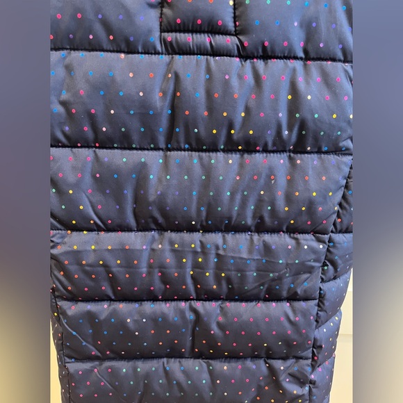 Girls navy puffer vest by Gap, Size XL - Picture 6 of 9